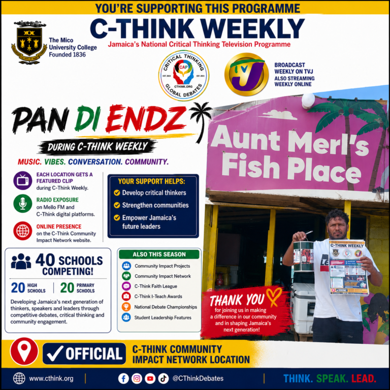 AUNT MERL’S FISH PLACE JOINS THE C-THINK COMMUNITY IMPACT NETWORK